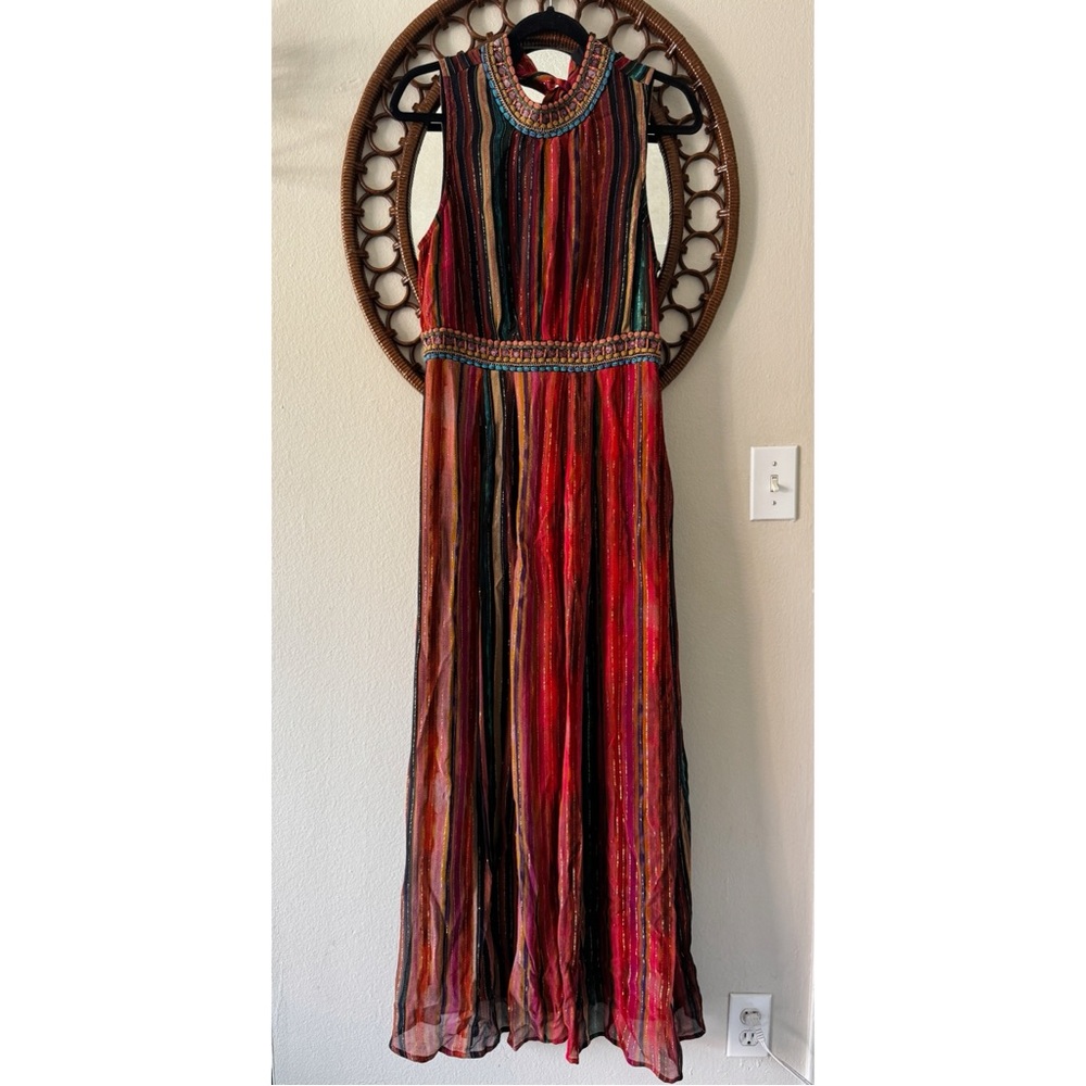 Anthropologie Blank London Striped Maxi Dress